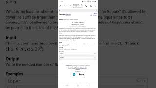 Theatre Square Codeforces Practice