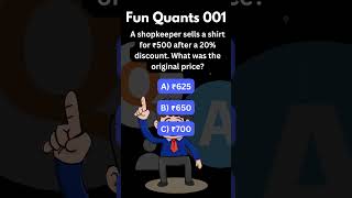 Fun Quants 001 #quantstudy #quants #quiztime #quizchallenge #mathspuzzle #quizgames #quizzes