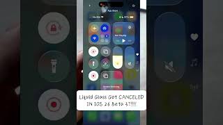 Liquid Glass is Gone?!😲What's going on in iOS 26 Beta 3?😫 iOS 26 Beta 2 🆚 Beta 3 #fyp