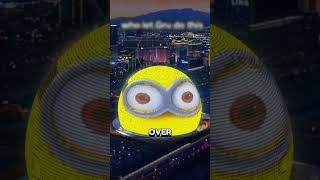 Huge MINION Sphere in Los Angelos!🤣