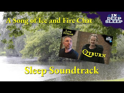 A Song of Ice and Fire Sleep Video | Qyburn | 2h+ talking with gentle rain ASMR, 8h fades black