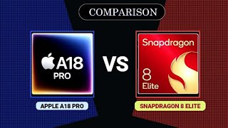 Snapdragon 8 Elite vs Apple A18 Pro Explained #techzoofy