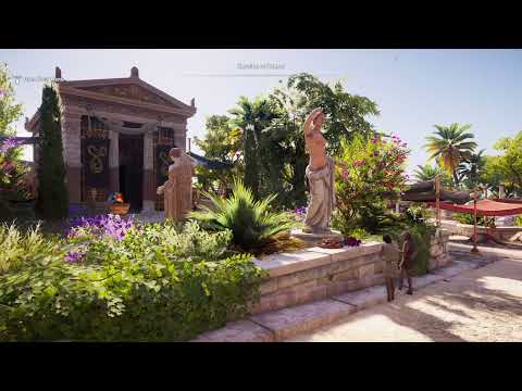 Relaxing in Ancient Samos - Ancient Greece Ambience - Assassin's Creed® Odyssey Ambience ASMR