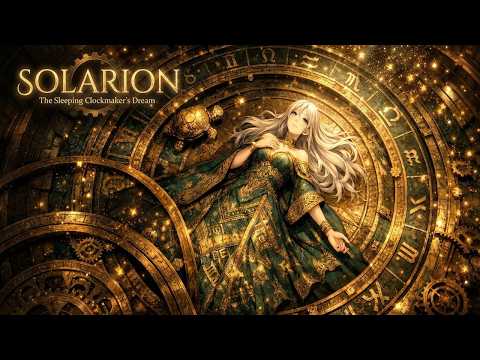 SOLARION | The Sleeping Clockmaker’s Dream | Steampunk Celestial Ambient for Deep Study & Sleep