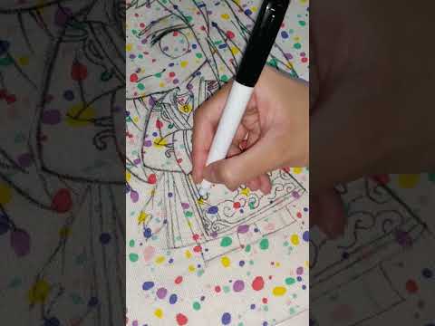 Drawing Yan Wushi #thousandautumns #danmei #totebag #drawing #art #anime #manga #yanwushi #fyp