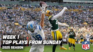 Top Plays from the first NFL Sunday of 2025 | Week 1 Top Plays on Sunday