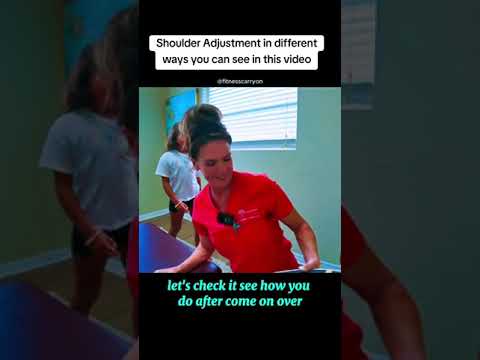 Dr Merybeth ChiropractorShoulder Adjustment in different ways via Chiropractic Treatment #shoulder