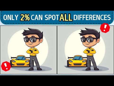Spot The Difference: Brain-Activating Quiz! How Fast Can You Spot It? [Find The Difference]