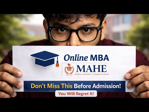 MAHE Online MBA Honest Review | Lena Chahiye Ya Nahi?