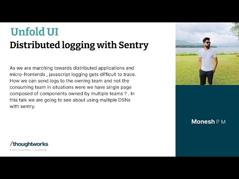 Unfold UI 2023 - Distributed Logging with Santry