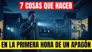 7 Things You Should Do in the First Hour of a Blackout (POWER SURVIVAL)