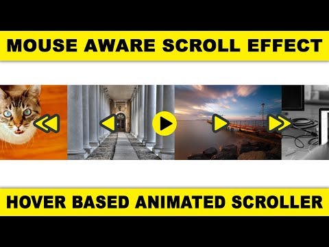 Mouse aware scroller - Mouse scroll based slider using infiniteScroller.js