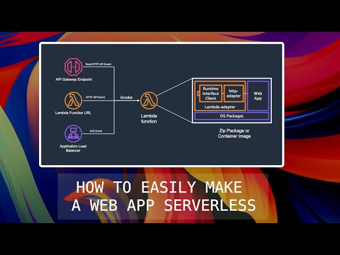 How to Easily Modify an AWS Web App to be Serverless