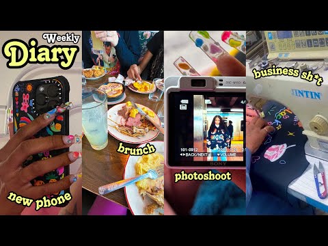 WEEKLY DIARY: I DID MY BIG ONE + TREATING MYSELF + PHOTOSHOOT FOR MY BRAND + BRUNCH WITH FRIENDS