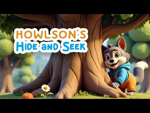 Let’s Play! Hide and Seek with Howlson the Little Wolf! 🐾 #hideandseekgame #kidsvideo
