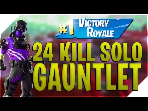24 Kill Solo Gauntlet Pop Up