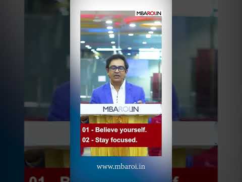 Advice for #CAT Exam from Vinay Modi | MbaRoi  #shorts