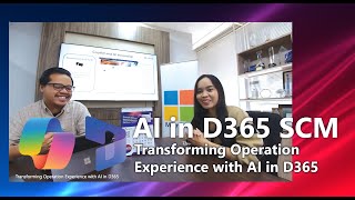 AI in D365 SCM - Transforming Operation Experience with AI in D365