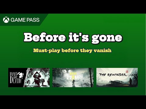 Before It’s Gone – 3 Must-Play Game Pass Titles Leaving Soon (April 30, 2025)