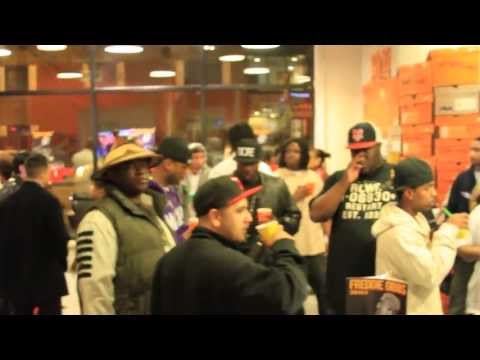 Freddie Gibbs Mixtape Listening / Hennessy Party @ the PHLi Store in Hyde Park B-Roll