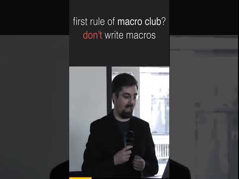 First rule of macro club | James Reeves