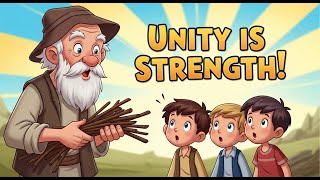 Unity is Strength | The Bundle of Sticks | Moral Story for Kids in English