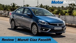 2018 Maruti Ciaz Facelift Review (4K) - Can It Fight City? | MotorBeam