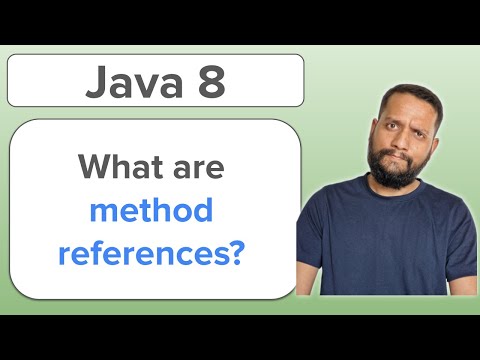 Java 8 | Wut are Java method references?