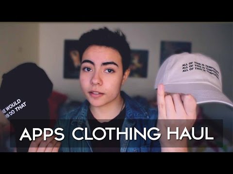 FTM TRANSGUY // MENS CLOTHING HAUL USING APPS