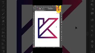 Simple logo design | Adobe illustrator tutorial #shorts #logo #viral