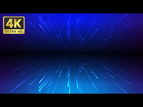 ✨ Blue Stripes and Particles Pattern | 4K UHD Animated Background for Creative Projects