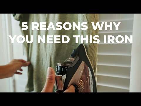 5 reasons why you need this iron | Rowenta DW2459 Steam Iron with Retractable Cord