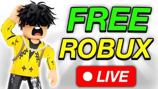 🔴 FREE 10,000,000 ROBUX GIVEAWAY LIVE! (Roblox)