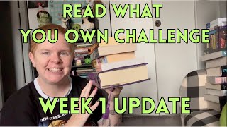 Week 1 Update | Read What You Own Challenge