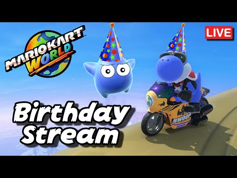 Birthday Stream! 1.5.0 Patch! Mario Kart World Viewer Lobbies!