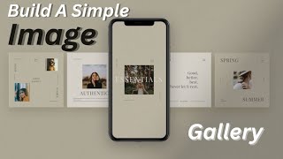 Build A Simple Image Gallery App