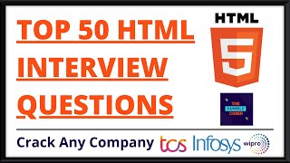 Top 50 HTML Interview Question |Question With Answers | Most Asked | HTML Interview| Web Development