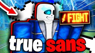 LORE Accurate SANS Gets REVENGE On TOXIC Players With BROKEN COMBOS..💀 | Jump Showdown