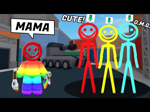 Cutest 5 YEAR OLD RAINBOW BILLY in ROBLOX MM2