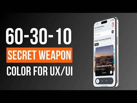 The 60-30-10 Rule: Your UX/UI Secret Weapon