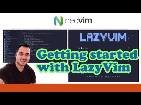 getting started with lazyvim