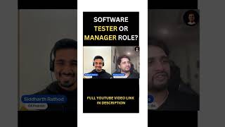 Individual contributor vs QA Manager #shorts #softwaretesting #manager