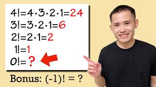 0 factorial, why does it equal 1? Reddit r/learnmath