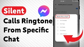 How To Silent Calls Ringtone From Specific Chat on Messenger (Updated)
