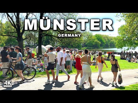 Münster, Germany 4k Walking Tour | Explore the Charming Streets & Landmarks