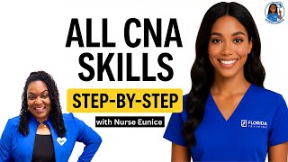 🩺 All CNA Skills | Step-by-Step CNA Skills Review with Nurse Eunice (for ALL States)