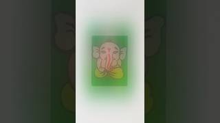 Beautiful Glass Painting ideas with Acrylic Paints #glasspainting #easyandsimple #cuteganpati#shorts