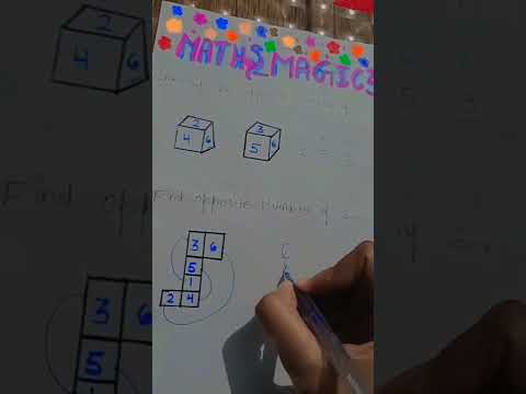 Dice trickasoning # tricks Say tun# tricks # maths # reasoning # ma # like # shssc# #upsc#state psc