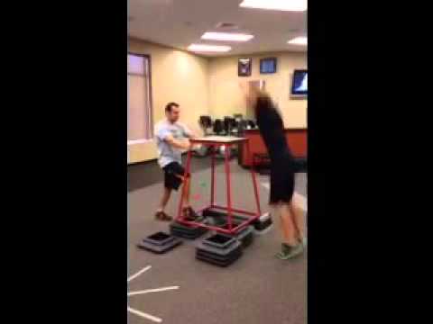 Henry Fusaro at FAST- 50" Box Jump