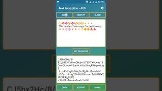 Message/Text Encryptor.